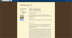 Desktop Screenshot of administrativob1.blogspot.com