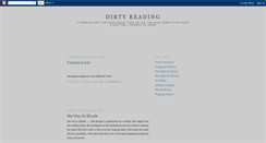 Desktop Screenshot of dirty-reading.blogspot.com