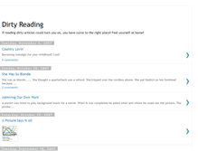 Tablet Screenshot of dirty-reading.blogspot.com