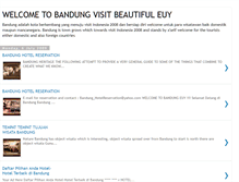 Tablet Screenshot of bandunghotelreservation.blogspot.com