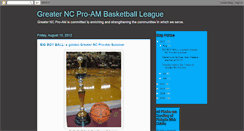 Desktop Screenshot of greaterncproambasketballleague.blogspot.com