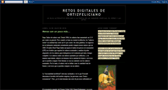 Desktop Screenshot of losretosdigitales.blogspot.com