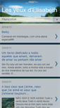 Mobile Screenshot of lesyeuxdelisabeth.blogspot.com