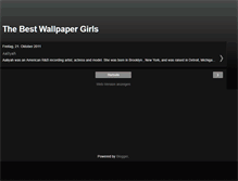 Tablet Screenshot of bestwallpapergirls.blogspot.com