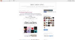 Desktop Screenshot of decadesinc.blogspot.com