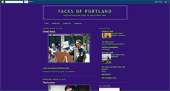 Desktop Screenshot of facesofportland.blogspot.com