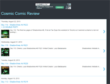 Tablet Screenshot of cosmiccomicblog.blogspot.com