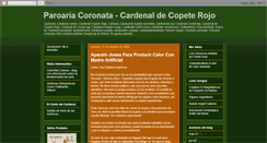 Desktop Screenshot of paroariacoronata.blogspot.com