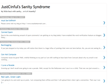 Tablet Screenshot of justcinful.blogspot.com