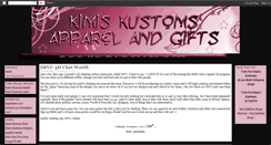 Desktop Screenshot of kimiskustoms.blogspot.com