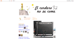 Desktop Screenshot of elcorderonosecome.blogspot.com