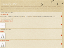 Tablet Screenshot of airepazyesperanza.blogspot.com