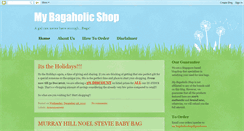 Desktop Screenshot of mybagaholicshop.blogspot.com