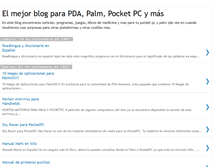 Tablet Screenshot of pdaadvance.blogspot.com