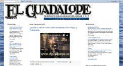 Desktop Screenshot of caspe-guadalope-news.blogspot.com