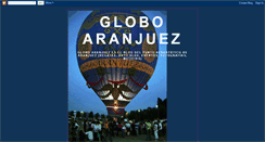 Desktop Screenshot of globoaranjuez.blogspot.com