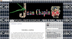 Desktop Screenshot of eljuanchapin.blogspot.com