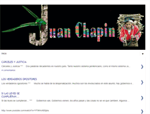 Tablet Screenshot of eljuanchapin.blogspot.com