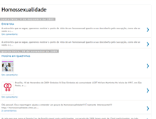 Tablet Screenshot of homossexualidadefarma.blogspot.com