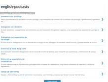Tablet Screenshot of english-pod.blogspot.com