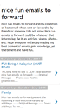 Mobile Screenshot of nice-fun-emails-to-forward.blogspot.com