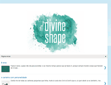 Tablet Screenshot of divineshape.blogspot.com