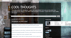 Desktop Screenshot of coolthoughtsdev.blogspot.com