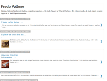 Tablet Screenshot of fredovollmer.blogspot.com