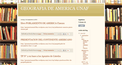 Desktop Screenshot of geoamericaunaf.blogspot.com
