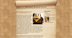 Desktop Screenshot of bestburgerquest.blogspot.com