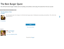 Tablet Screenshot of bestburgerquest.blogspot.com