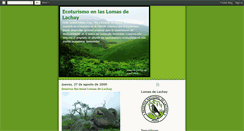 Desktop Screenshot of ecoturismolachay.blogspot.com