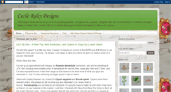 Desktop Screenshot of cecileraleydesigns.blogspot.com