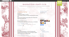 Desktop Screenshot of madhatterscraftclub.blogspot.com