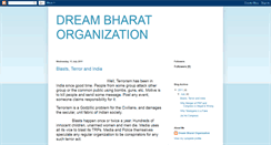 Desktop Screenshot of dreambharatorganization.blogspot.com