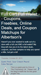 Mobile Screenshot of fullcartfullwallet.blogspot.com