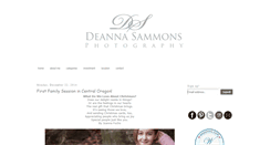 Desktop Screenshot of deannasammons.blogspot.com