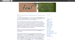 Desktop Screenshot of foulfair.blogspot.com