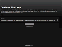 Tablet Screenshot of blackops-tips.blogspot.com