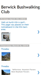 Mobile Screenshot of berwickbushwalking.blogspot.com