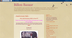 Desktop Screenshot of billoubazaar.blogspot.com