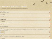 Tablet Screenshot of colombiarrhh.blogspot.com