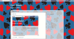 Desktop Screenshot of oyunlarsiteler.blogspot.com