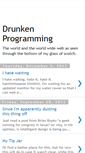 Mobile Screenshot of drunkenprogramming.blogspot.com