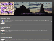 Tablet Screenshot of cordobaporsiempre.blogspot.com