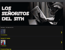 Tablet Screenshot of lossenoritosdelsith.blogspot.com