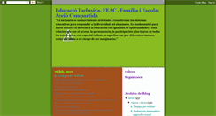 Desktop Screenshot of feacfamliaiescolaaccicompartida.blogspot.com