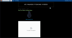Desktop Screenshot of 5wahoovideo.blogspot.com