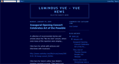 Desktop Screenshot of luminousvue-vuenews.blogspot.com