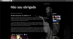 Desktop Screenshot of naosouobrigadoo.blogspot.com